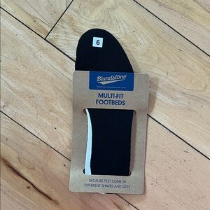 Blundstone insoles Black Multi-Fit Footbeds